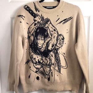 SHIHIKO M Toji Fushiguro Jujutsu Kaisen Anime Knit Sweater Crewneck